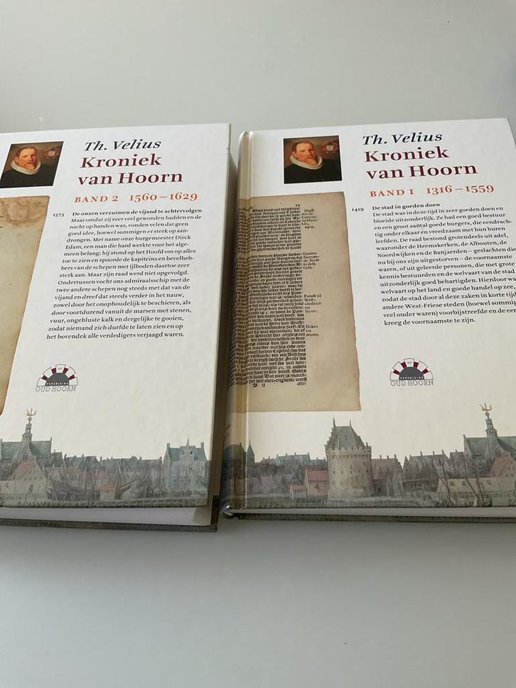 Th. Velius - Kroniek van Hoorn (2 delen), Boeken, Geschiedenis | Stad en Regio, Nieuw, Ophalen of Verzenden