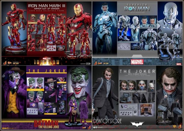 [𝗣𝗿𝗲-𝗼𝗿𝗱𝗲𝗿] Hot Toys 1/6 Scale Action Figure, Verzamelen, Poppetjes en Figuurtjes, Nieuw, Verzenden