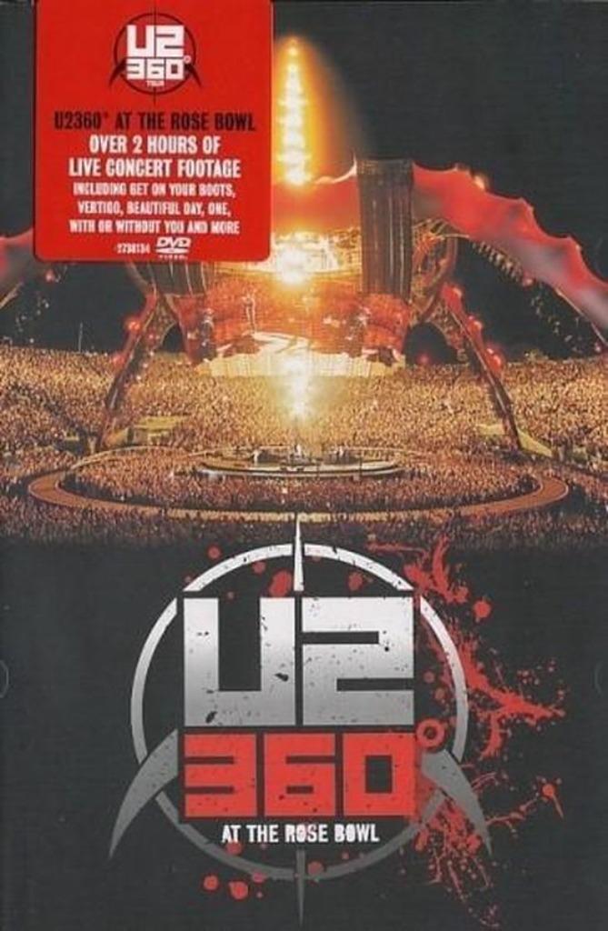 U2 - 360 live at the Rose Bowl, Cd's en Dvd's, Dvd's | Muziek en Concerten, Zo goed als nieuw, Alle leeftijden, Verzenden