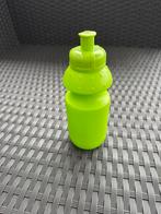 Knalgroene mini bidon, Ophalen, Gebruikt