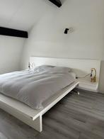 Bedframe Goossens te koop, Gebruikt, Tweepersoons, Ophalen of Verzenden, 160 cm