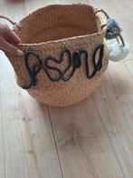 Ikea Mand - Riet, Huis en Inrichting, Ophalen, Mand, Rond, Zo goed als nieuw