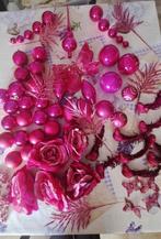 Kerstversiering boomdecoratie knalroze, Diversen, Kerst, Ophalen, Nieuw
