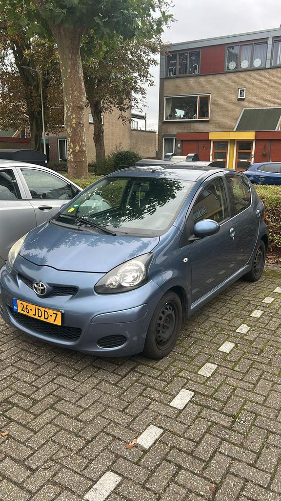 Toyota Aygo 1.0 12V Vvt-i 5DRS 2009 Blauw, Auto's, Toyota, Particulier, Aygo, Airconditioning, Benzine, A, Hatchback, Handgeschakeld