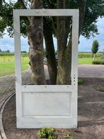 Grote hard houten deur, Doe-het-zelf en Verbouw, Deuren en Horren, 80 tot 100 cm, Ophalen of Verzenden, 200 tot 215 cm, Hout