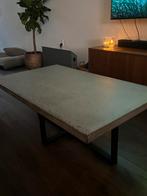 Betonlook salontafel, Huis en Inrichting, Tafels | Salontafels, Ophalen, Gebruikt, 100 tot 150 cm, 50 tot 100 cm
