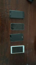 4 mobiele telefoons, Telecommunicatie, Mobiele telefoons | Apple iPhone, 128 GB, Gebruikt, Ophalen of Verzenden