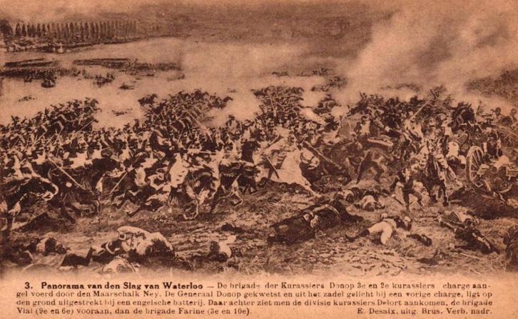 AK Waterloo, Verzamelen, Ansichtkaarten | België, Gelopen, Vlaams-Brabant, Voor 1920, Ophalen of Verzenden