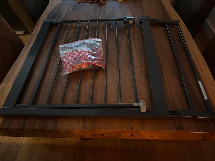 Traphekje met verlengstuk, Kinderen en Baby's, Traphekjes, Gebruikt, Klemhekje, Ophalen