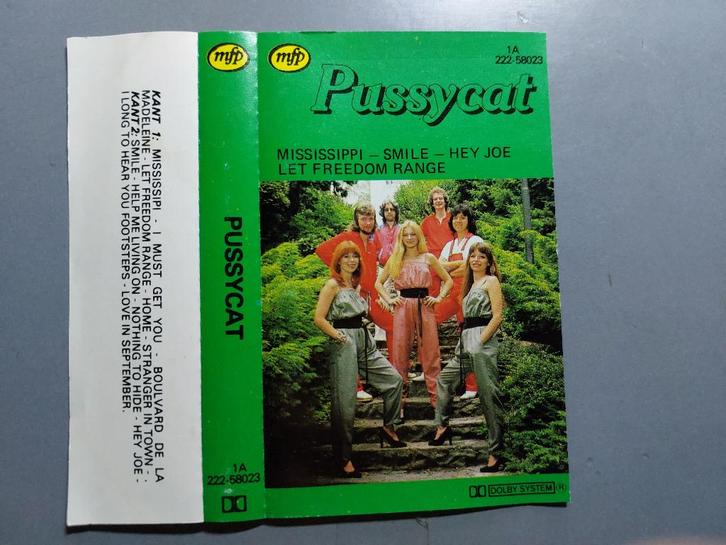PUSSYCAT - PUSSYCAT (MC), Cd's en Dvd's, Cassettebandjes, Zo goed als nieuw, Origineel, Pop, 1 bandje, Ophalen of Verzenden