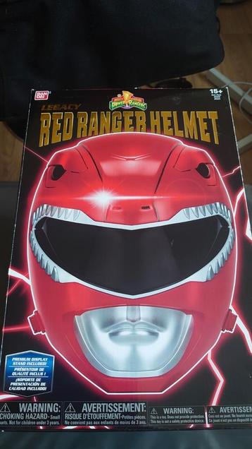 Power Rangers Legacy Red Ranger Helm beschikbaar voor biedingen