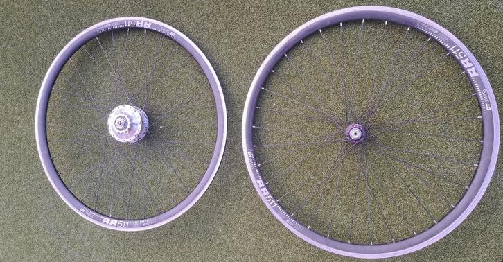 DT Swiss wielset met Rohloff en Chris King naaf, Fietsen en Brommers, Fietsonderdelen, Zo goed als nieuw, Algemeen, Wiel, Ophalen