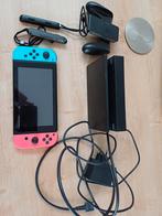 Complete, nette en krasvrije Nintendo Switch 2e generatie, Ophalen of Verzenden, Zo goed als nieuw, Met 2 controllers, Switch 2019 Upgrade