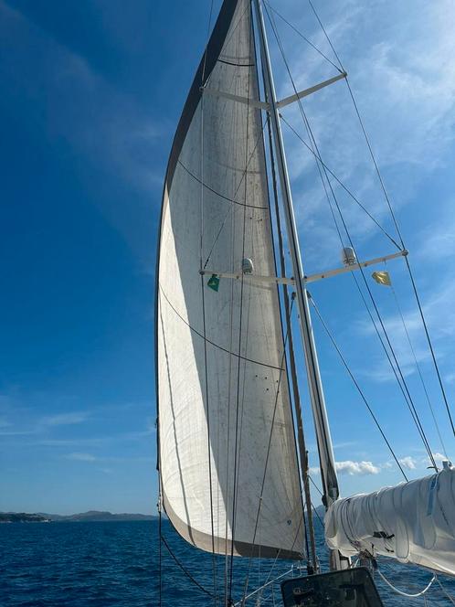 Laminaat genua vl 20.34m 88m2 rolfok, Watersport en Boten, Zeilen en Zeiltoebehoren, Gebruikt, Genua of Fok, 60 m² of meer, 6 meter of meer
