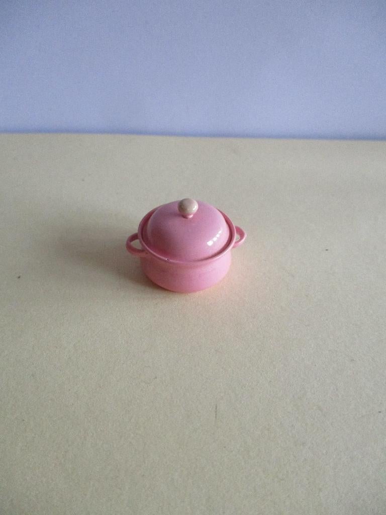 poppenhuis pan metaal r, Ophalen of Verzenden, Zo goed als nieuw, Decoratie