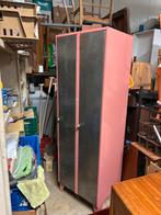 Roze metalen lockerkast - 185x60x50 cm, Gebruikt, ?, Metaal, Stoer