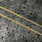 14 karaat gouden ketting cuban schakel, Ophalen of Verzenden, Nieuw, Goud