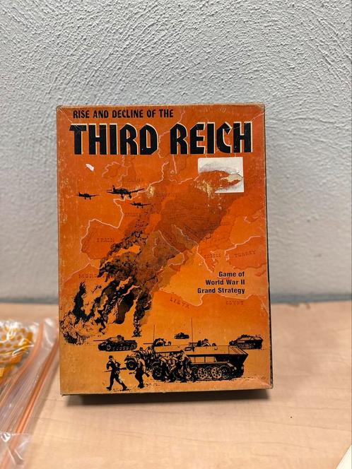 Third Reich Bordspel, Hobby en Vrije tijd, Gezelschapsspellen | Bordspellen, Ophalen of Verzenden