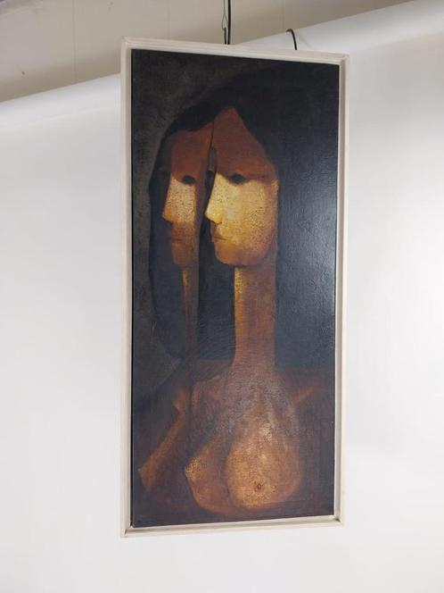 Schilderij - Mario Camo?, Antiek en Kunst, Kunst | Schilderijen | Klassiek, Ophalen