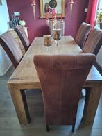 Eettafel ZONDER stoelen, Ophalen, Gebruikt, 100 tot 150 cm, 200 cm of meer