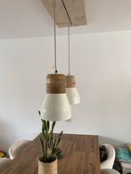 2 Leitmotiv Hanglampen - Mooie set!, Ophalen, Zo goed als nieuw, Hout, Minder dan 50 cm