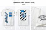OFF WHITE x Air Jordan T-shirt - Maat L, Kleding | Heren, T-shirts, Maat 52/54 (L), Off-White, Wit, Ophalen of Verzenden