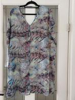 Zgan transparante tuniek van D.jeans by Deluca, mt 50, Blauw, Blouse of Tuniek, Ophalen of Verzenden, Zo goed als nieuw