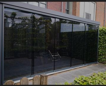 Schuifdeuren Overkapping - 5 stuks Antraciet beschikbaar voor biedingen