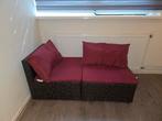 Loungebank tuin / balkon gloednieuw, Ophalen, Zo goed als nieuw, Tweepersoons