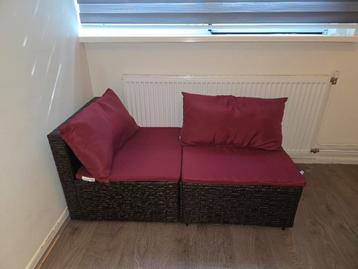 Loungebank tuin / balkon gloednieuw  beschikbaar voor biedingen