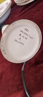 Gouda plateel lampvoet, Ophalen of Verzenden
