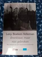 L. Boeken-Velleman - Breekbaar, maar niet gebroken, Tweede Wereldoorlog, Ophalen of Verzenden, Zo goed als nieuw, L. Boeken-Velleman