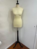 Paspop met zwarte houten voet mannequin buste, Ophalen, Gebruikt, Paspop