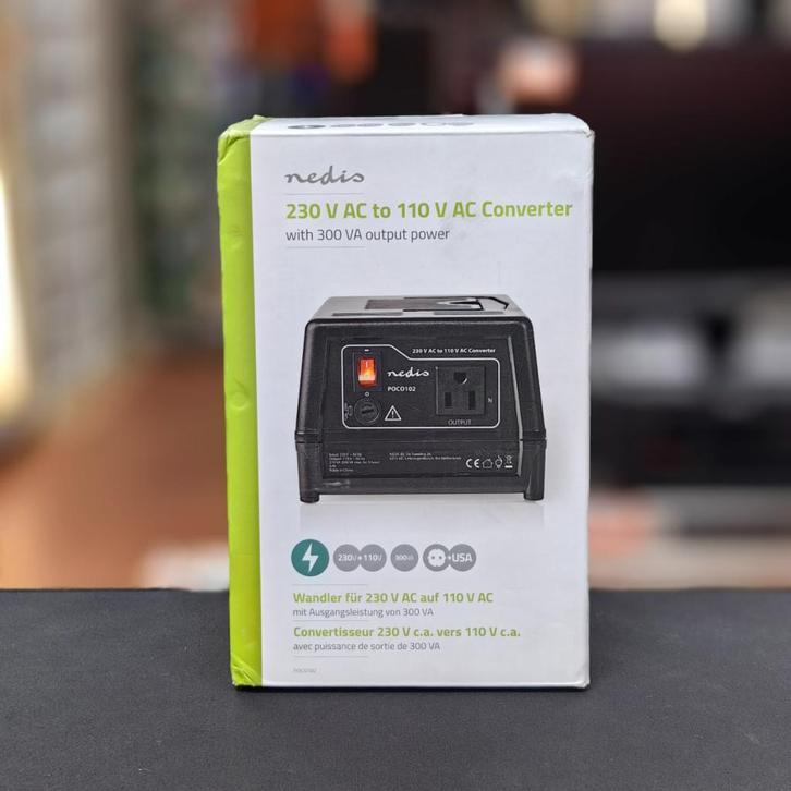 Nedis Power Converter Netvoeding 230 V AC 50hz 270W - NIEUW!, Computers en Software, Noodvoedingen (UPS), Nieuw