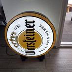 Warsteiner bier lichtbak gevelreclame groot dubbelzijdig, Verzamelen, Merken en Reclamevoorwerpen, Ophalen, Gebruikt, Lichtbak of (neon) lamp