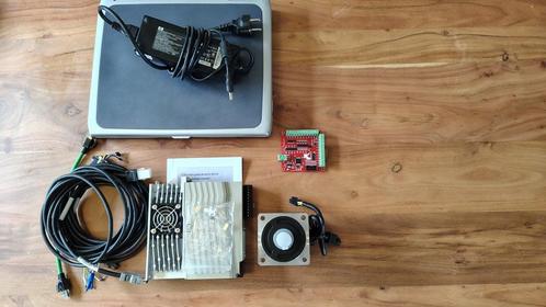 Servomotor Kit inc. windows xp laptop, Mach3 4 axis kaart, Doe-het-zelf en Verbouw, Gereedschap | Freesmachines, Zo goed als nieuw