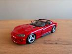 Dodge Viper RT/10 1994 model 1/18 1:18, Ophalen of Verzenden, Zo goed als nieuw, Auto, Bburago