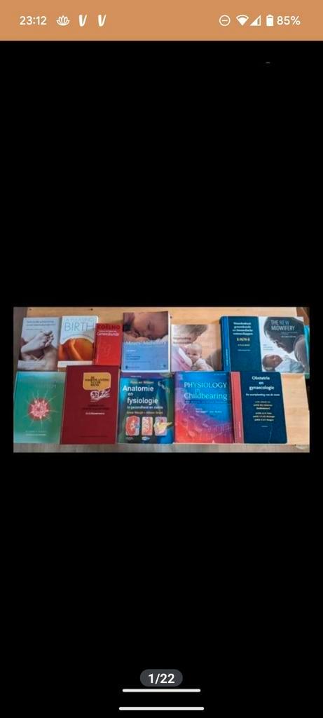 Studieboeken verloskunde gynaecologie, Boeken, Partijen en Verzamelingen, Zo goed als nieuw, Ophalen of Verzenden