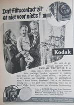 knipsel  KODAK fototoestel 1953, Verzamelen, Ophalen of Verzenden, 1940 tot 1960, Nederland, Knipsel(s)