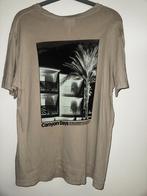H&M M shirt tshirt beige, Verzenden, Gedragen, Maat 48/50 (M), Beige