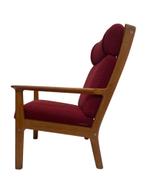 Vintage GE 265 Eiken Fauteuil Hans J. Wegner Deens Design, Ophalen