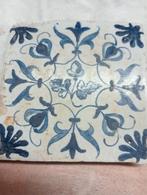 Zeldzame ornament tegel 1650. In bijzonder gave toestand, Ophalen of Verzenden