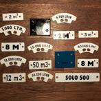 Emaille benzinepomp (tank) plaatjes, Ophalen of Verzenden, Gebruikt, Reclamebord