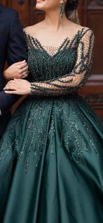 Henna jurk, Ophalen, Zo goed als nieuw, Groen, Trouwjurk