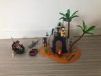 PLAYMOBIL Pirateneiland met schuilplaats voor schatten, Ophalen of Verzenden, Zo goed als nieuw, Complete set