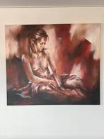 DISTEL Distel schilderij vrouw, Ophalen of Verzenden