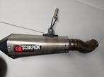 Scorpion Sportuitlaat Kawasaki ZX10R 2016, Ophalen of Verzenden, Gebruikt