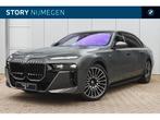 BMW i7 eDrive50 High Executive M Sport / Panoramadak Sky Lou, Auto's, BMW, Automaat, Achterwielaandrijving, Zwart, Start-stop-systeem
