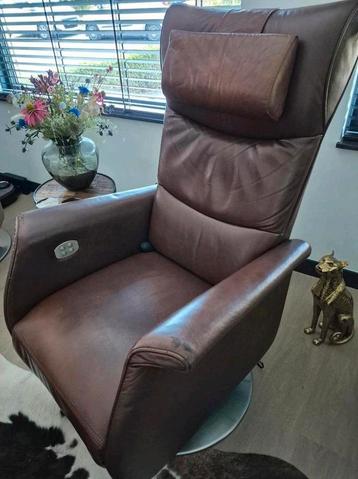Prominent Wilson Relaxfauteuil - Bruin Leder beschikbaar voor biedingen