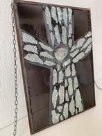 Brutalist glas in lood met kristal, Huis en Inrichting, Ophalen of Verzenden, Gebruikt